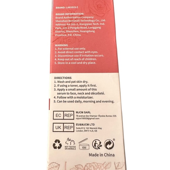 NWT Niacinamide Face Serum - Hydrating Moisturizer 3 Pack 30ml Each - Picture 3 of 11